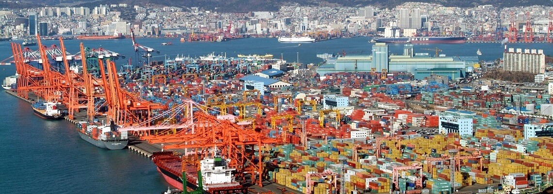 Port of Busan, South Korea